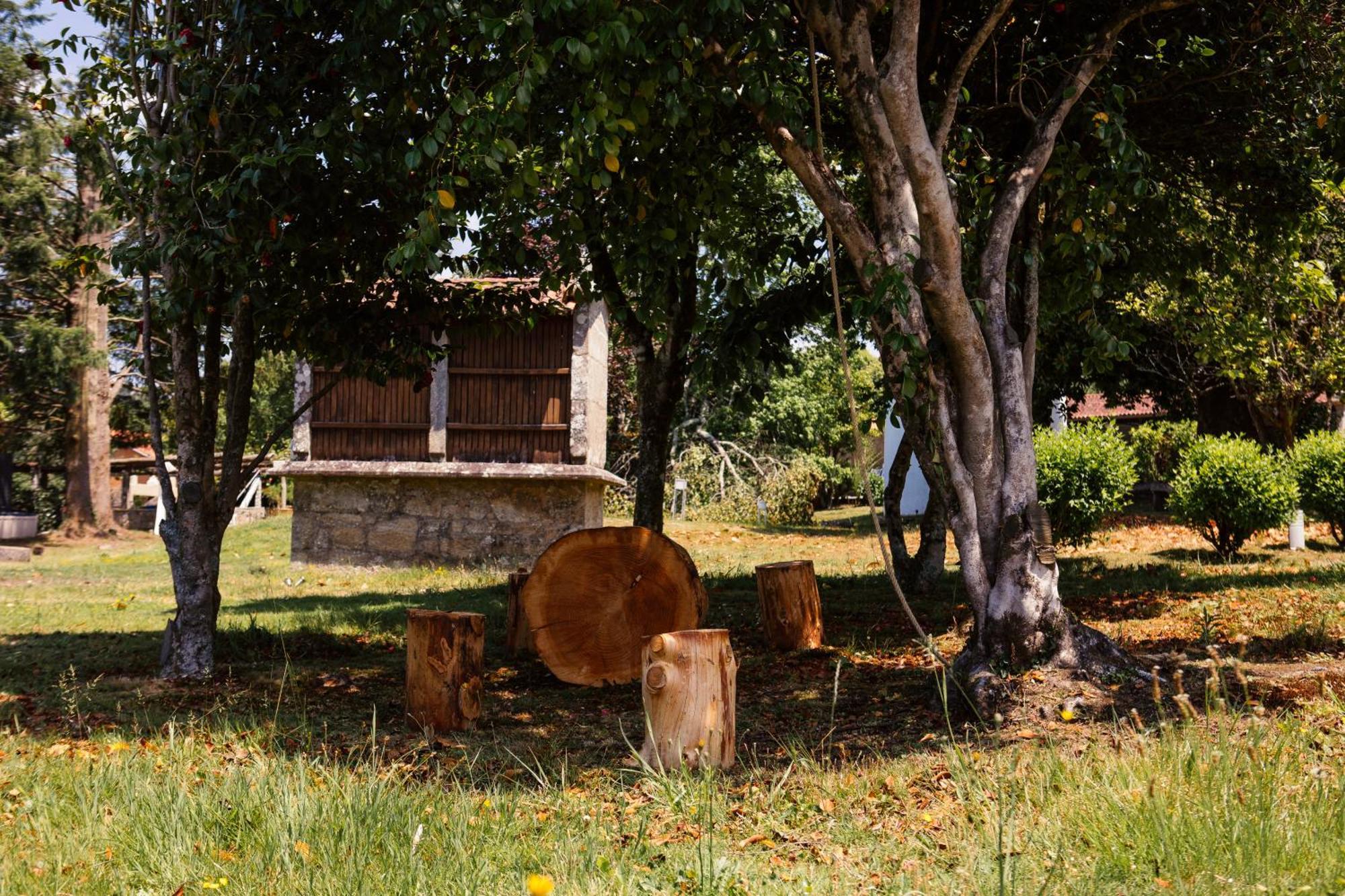 Hotel Casa Grande De Cornide Santiago De Compostela à Teo Extérieur photo